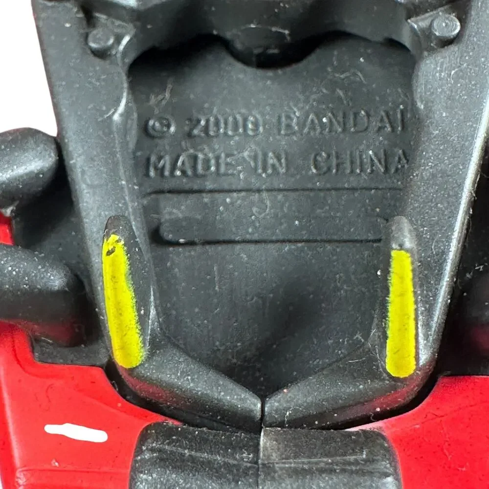 Bandai Power Ranger Time Force Red Vector Cycle Action Vehicle Toy 8
